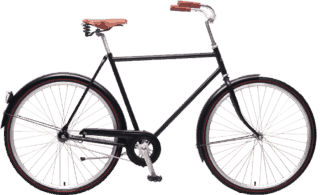 Retro Svart Herr 3 vxl