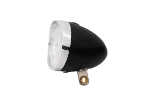 Framlampa Klassisk Svart LED