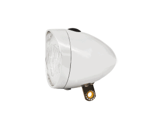 Framlampa Klassisk Silver LED