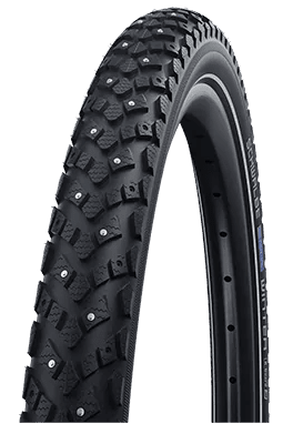 Produktfoto för Schwalbe Dubbdäck Winter K-Guard 30-622 (28x1.20") Svart/Reflex