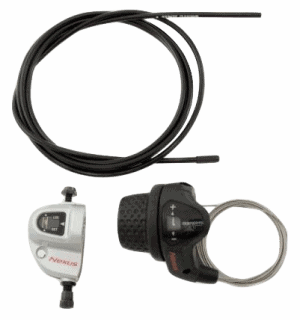 Växelreglage Shimano Nexus 3 2000 mm inkl Växelklocka