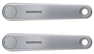 Vevarmsset Shimano Steps 170mm Silver FC-E5000