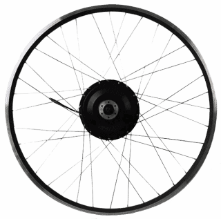 Bakhjul 8-Växlar E-Hybrid Svart