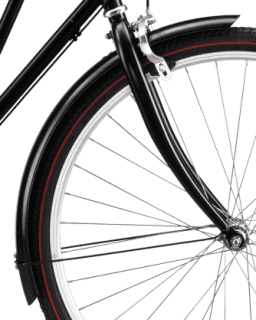 Framskärm Stålhästen Svart