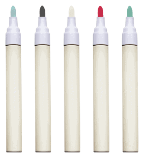 Lackpenna Grön Effekt