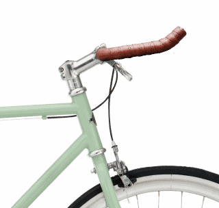 Bullhorn &#8211; Brun linda, silver metall