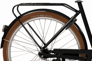 Bakskärm Suverän Steps Svart (Inkl stag)