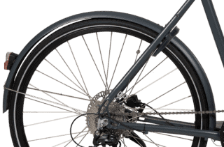 Bakskärm Hybrid Steps Herr Grå